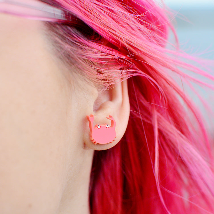 Crab Stud Earrings