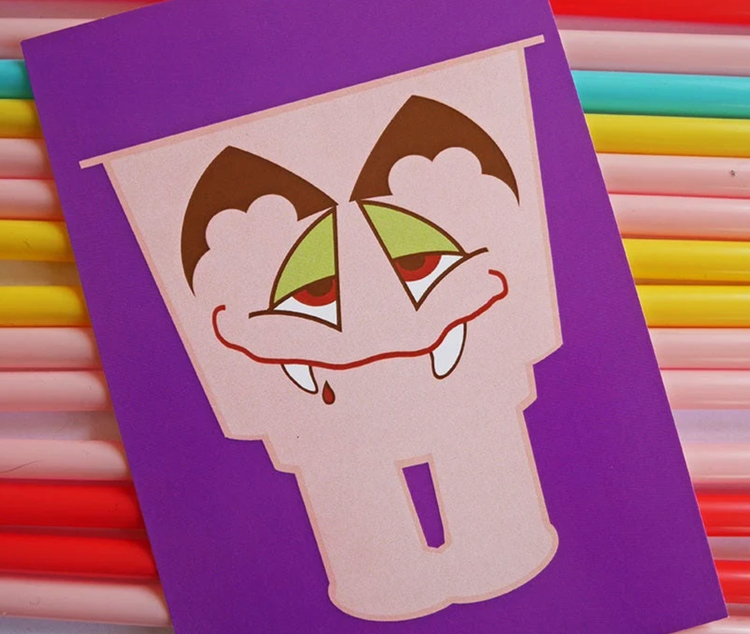 Fiendish Feet Yoghurt Mini Postcard Print