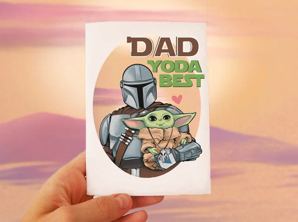 Dad, Yoda Best Father's Day Card