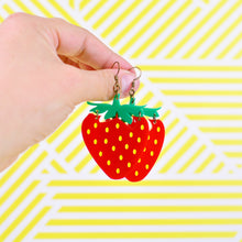Load image into Gallery viewer, Strawberry Statement Earrings
