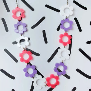 Daisy Chain Statement Necklace
