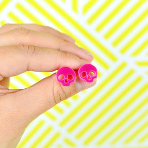 Halloween Skull Stud Earrings