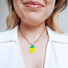 Load image into Gallery viewer, Lemon Mini Necklace
