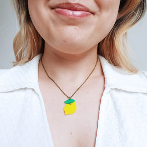 Lemon Mini Necklace