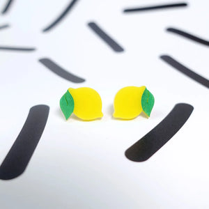 Lemon Stud Earrings