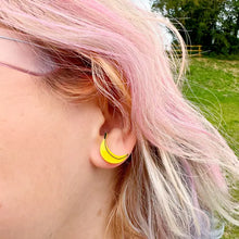 Load image into Gallery viewer, Banana Stud Earrings

