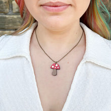 Load image into Gallery viewer, Mushroom Mini Necklace
