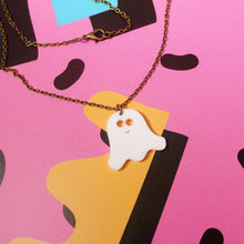 Load image into Gallery viewer, Halloween Ghost Mini Necklace
