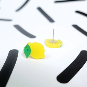 Lemon Stud Earrings