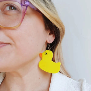Duck Statement Earrings