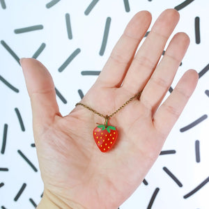 Strawberry Mini Necklace