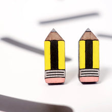 Load image into Gallery viewer, Pencil Stud Earrings
