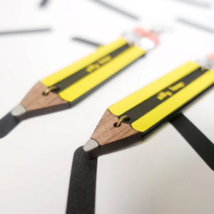 Pencil Statement Earrings