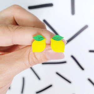 Lemon Stud Earrings