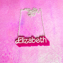 Load image into Gallery viewer, Retro Doll Personalised Name Necklace
