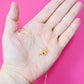 Brontosaurus Dinosaur Gold Necklace