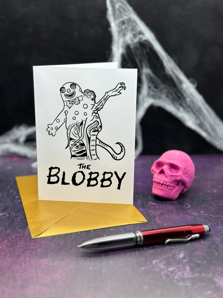 The Blobby Greetings Card