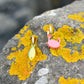 Crab and Fish Huggie Earrings