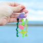 Seaside Crab and Fish Statement Earrings