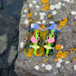 Seaside Crab and Fish Statement Earrings