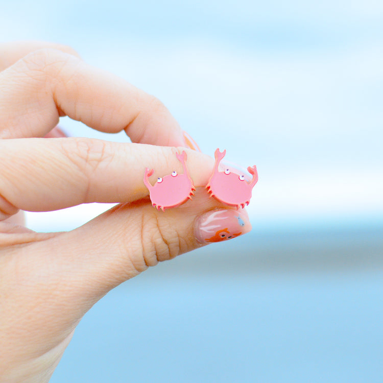 Crab Stud Earrings