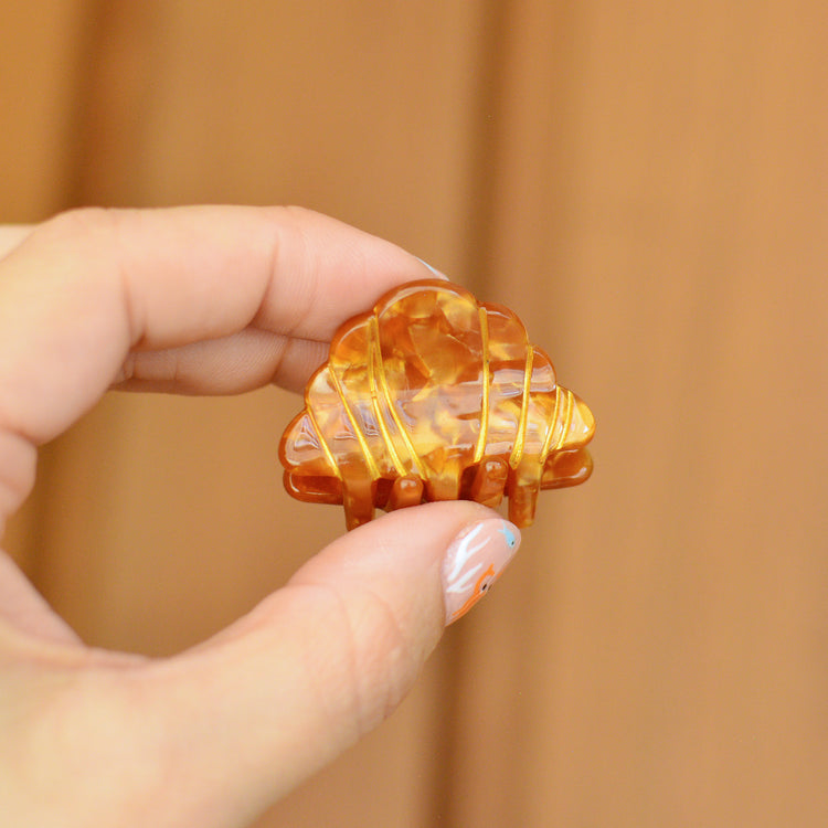 Croissant Mini Hair Claw