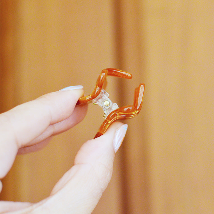 Croissant Mini Hair Claw