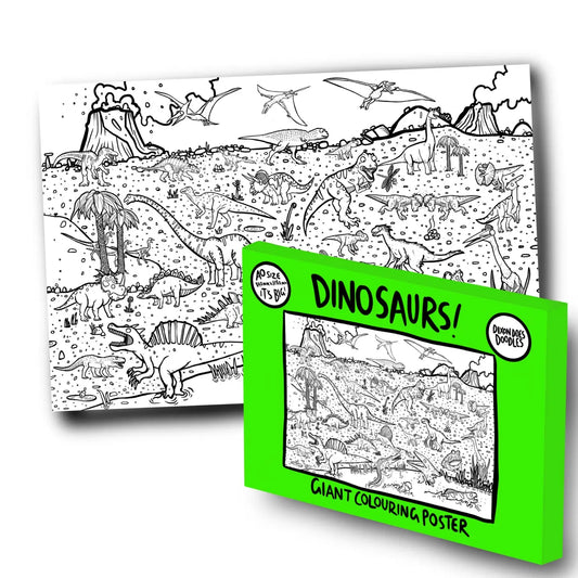 Dinosaurs Giant Colouring Sheet