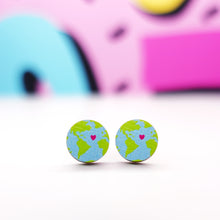 Load image into Gallery viewer, Travel Lover Stud Earrings
