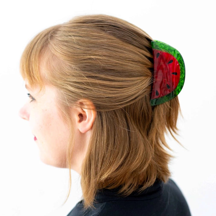 Watermelon Hair Claw Clip
