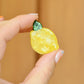 Lemon Mini Hair Claw