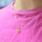 Monstera Leaf Gold Necklace