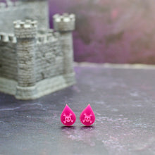 Load image into Gallery viewer, Poison Drop Halloween Stud Earrings
