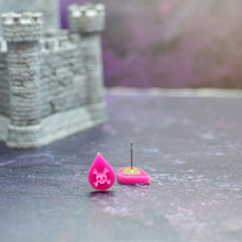 Load image into Gallery viewer, Poison Drop Halloween Stud Earrings
