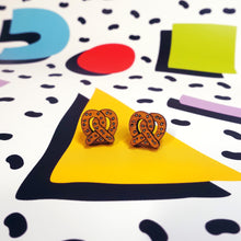 Load image into Gallery viewer, Pretzel Stud Earrings
