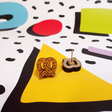 Load image into Gallery viewer, Pretzel Stud Earrings
