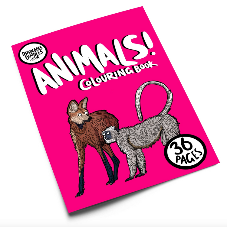 Animals Colouring Book