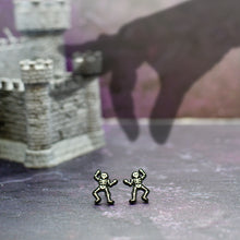 Load image into Gallery viewer, Skeleton Halloween Stud Earrings
