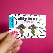 Load image into Gallery viewer, Storm Dangle Stud Earrings
