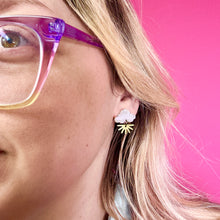 Load image into Gallery viewer, Sunshine Dangle Stud Earrings
