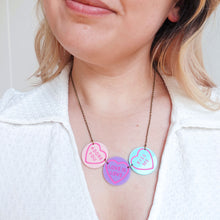 Load image into Gallery viewer, Sweetie Heart Statement Necklace
