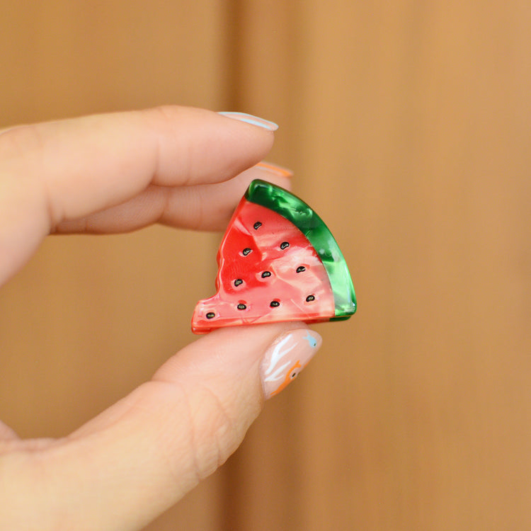 Watermelon Mini Hair Claw