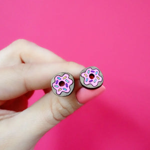 Donut Stud Earrings
