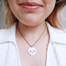 Load image into Gallery viewer, Halloween Skull Mini Necklace
