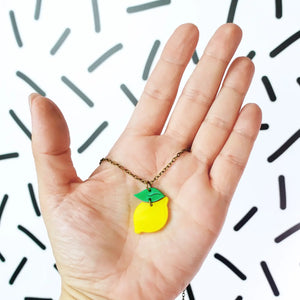Lemon Mini Necklace