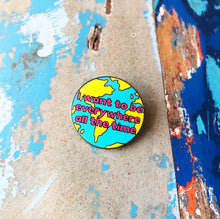 Load image into Gallery viewer, Travel Lovers Enamel Pin
