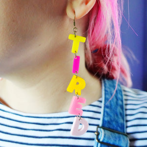 Tired Statement Earrings