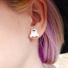 Load image into Gallery viewer, Ghost Halloween Stud Earrings
