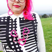 Load image into Gallery viewer, Interlocked Heart Earrings
