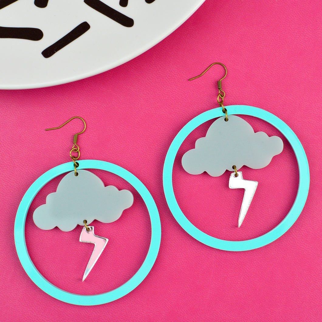 Storm Weather Statement Earrings